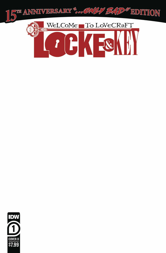 IDW PUBLISHING COMIC BOOK LOCKE & KEY WELCOME TO LOVECRAFT ANN ED #1 CVR D