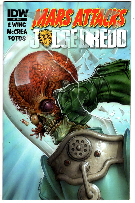 IDW PUBLISHING COMIC BOOK MARS ATTACKS JUDGE DREDD #3 (OF 4) (VF)