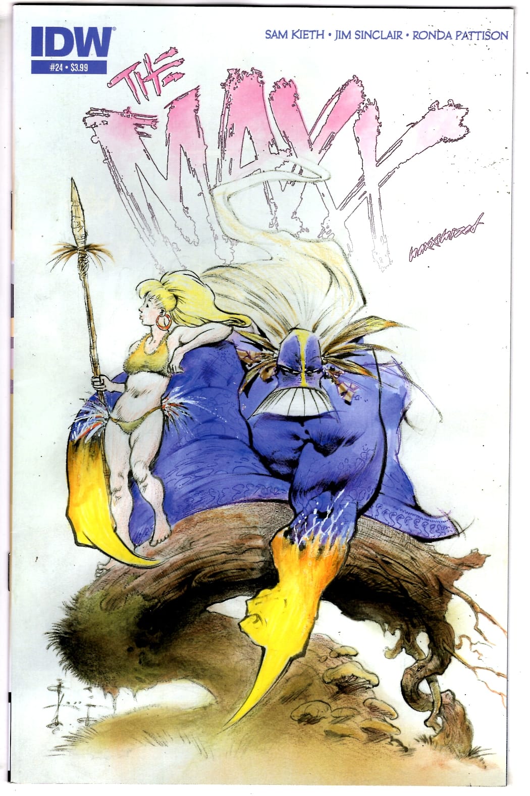 IDW PUBLISHING COMIC BOOK MAXX MAXXIMIZED #24 (VF)