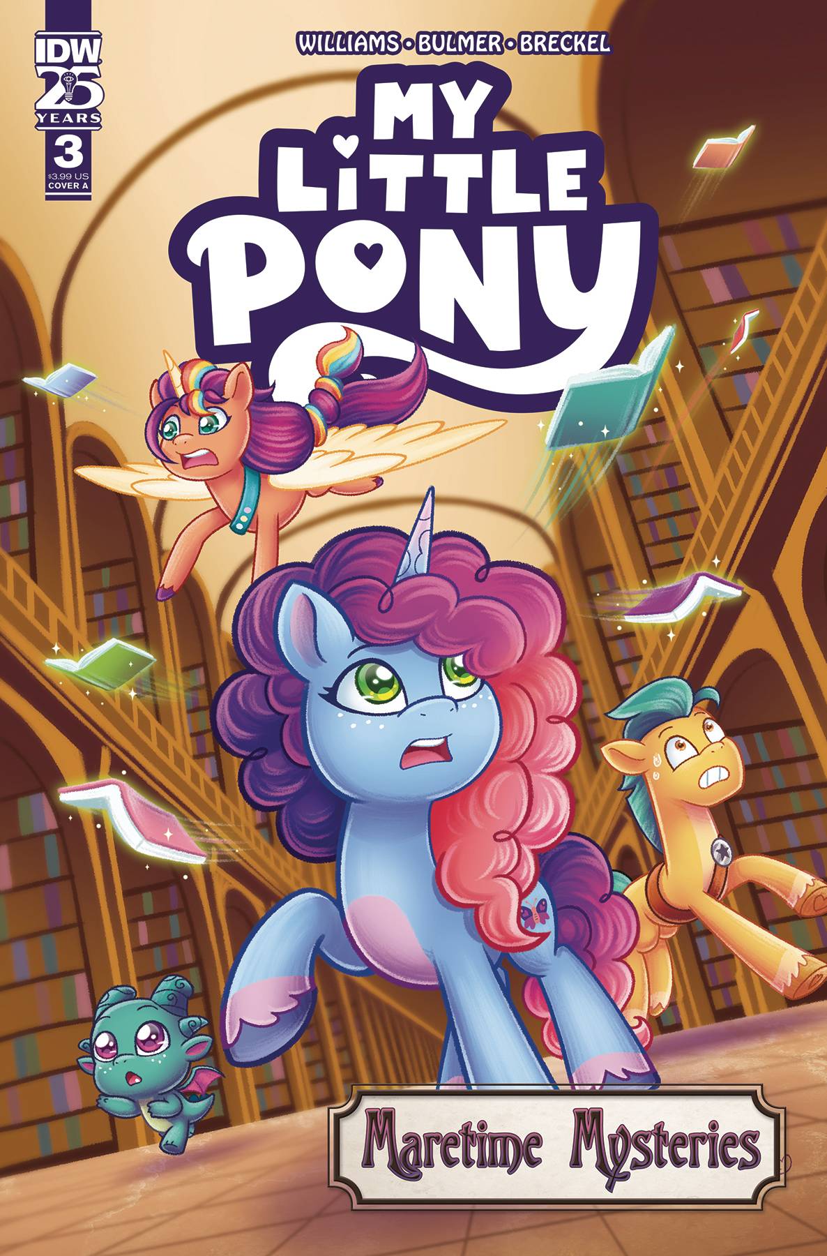 IDW PUBLISHING COMIC BOOK MLP MARETIME MYSTERIES #3 CVR A STARLING
