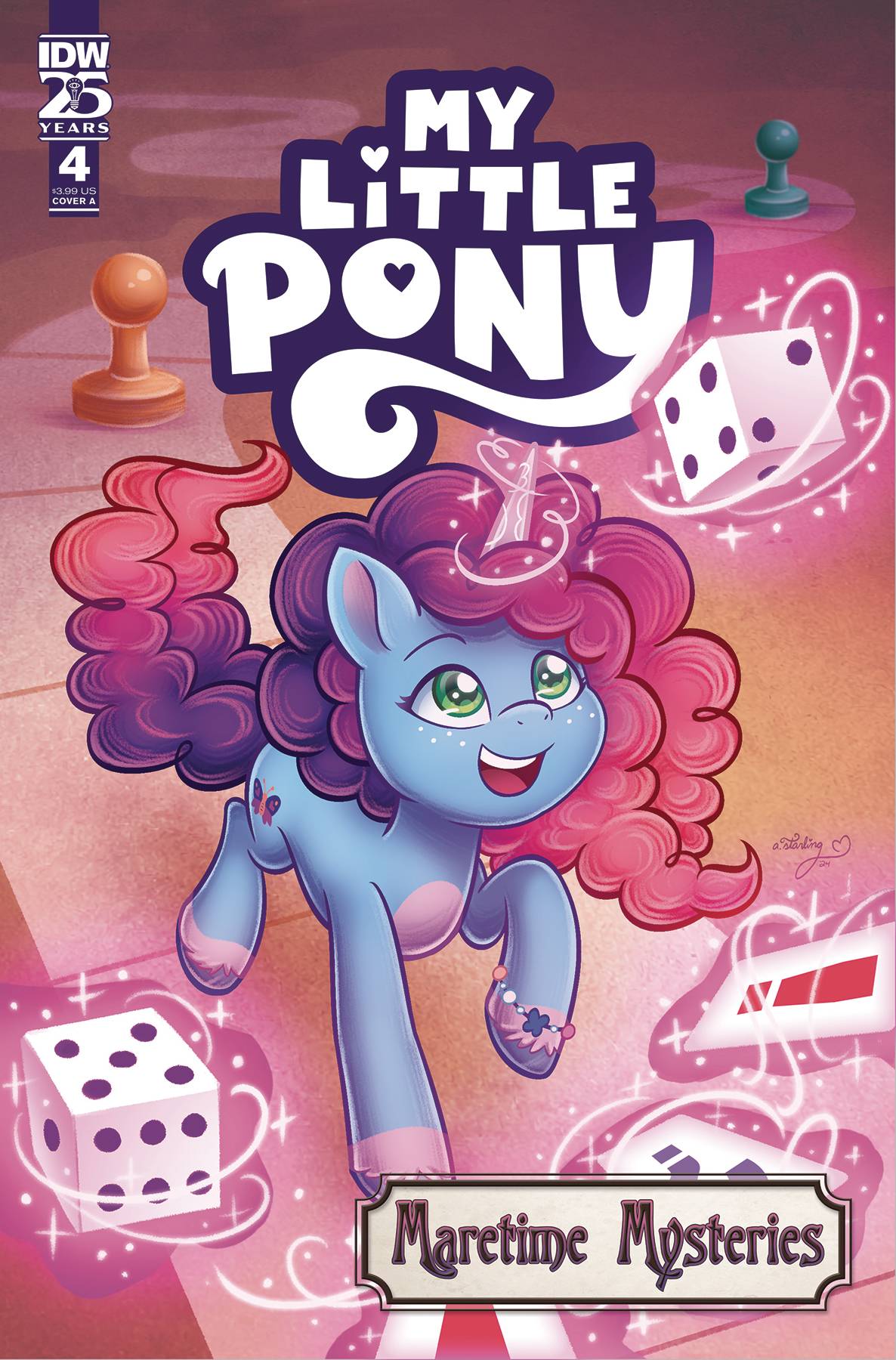 IDW PUBLISHING COMIC BOOK MLP MARETIME MYSTERIES #4 CVR A STARLING