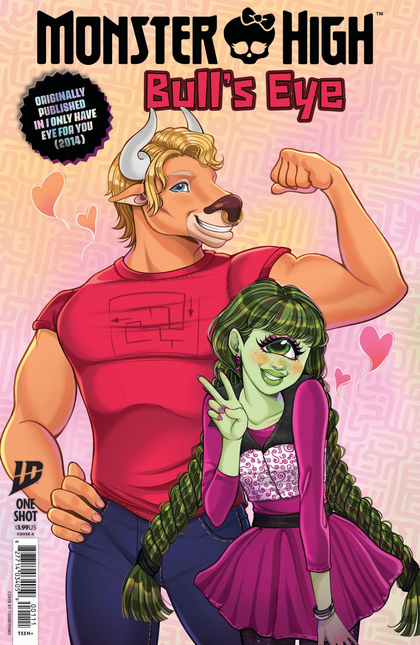 IDW Publishing COMIC BOOK Monster High: Bull's Eye Cover A (Tsuukiyomo)