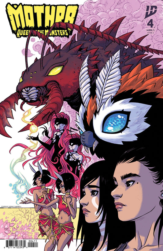 IDW Publishing COMIC BOOK Mothra: Queen of the Monsters #4 Cover A (Campbell)