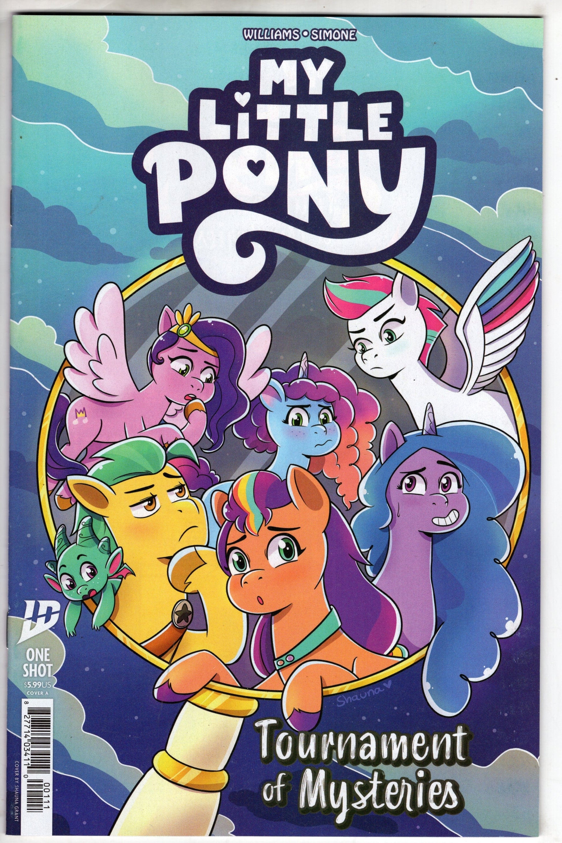 IDW Publishing COMIC BOOK My Little Pony: Tournament of Mysteries Cover A (Grant)