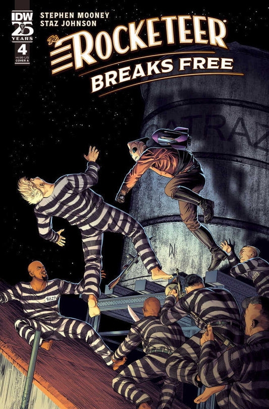 IDW PUBLISHING COMIC BOOK Rocketeer Breaks Free #4 Cover A Wheatley