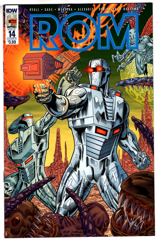 IDW PUBLISHING COMIC BOOK ROM #14 CVR B DORIAN & BUSCEMA (VF)