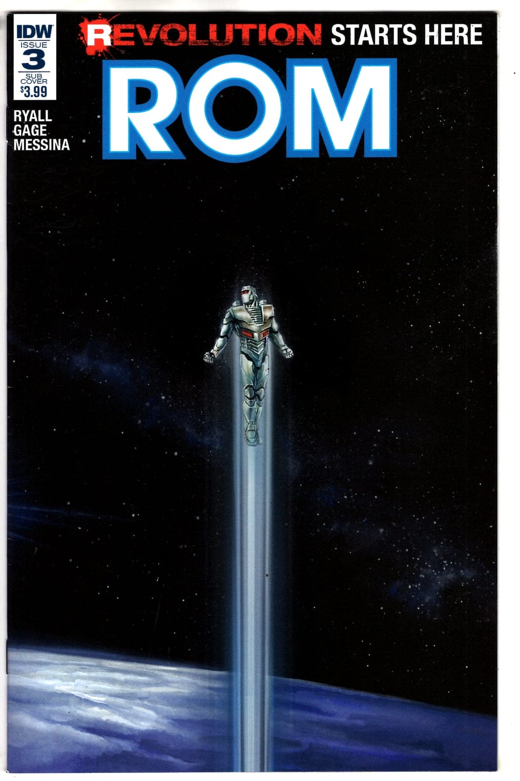 IDW PUBLISHING COMIC BOOK ROM #3 SUBSCRIPTION VAR B (VF)