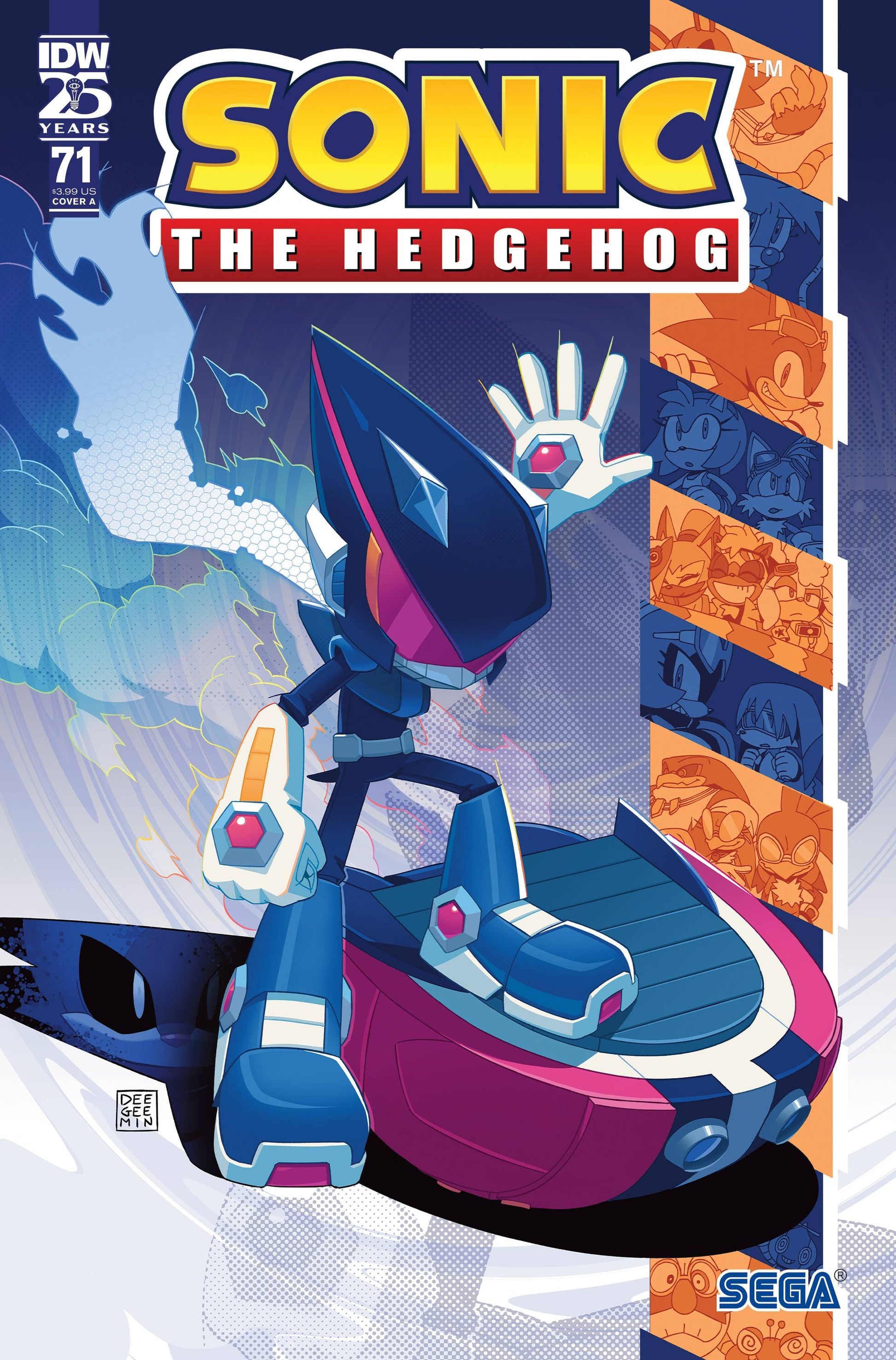 IDW PUBLISHING COMIC BOOK SONIC THE HEDGEHOG #71 CVR A KIM