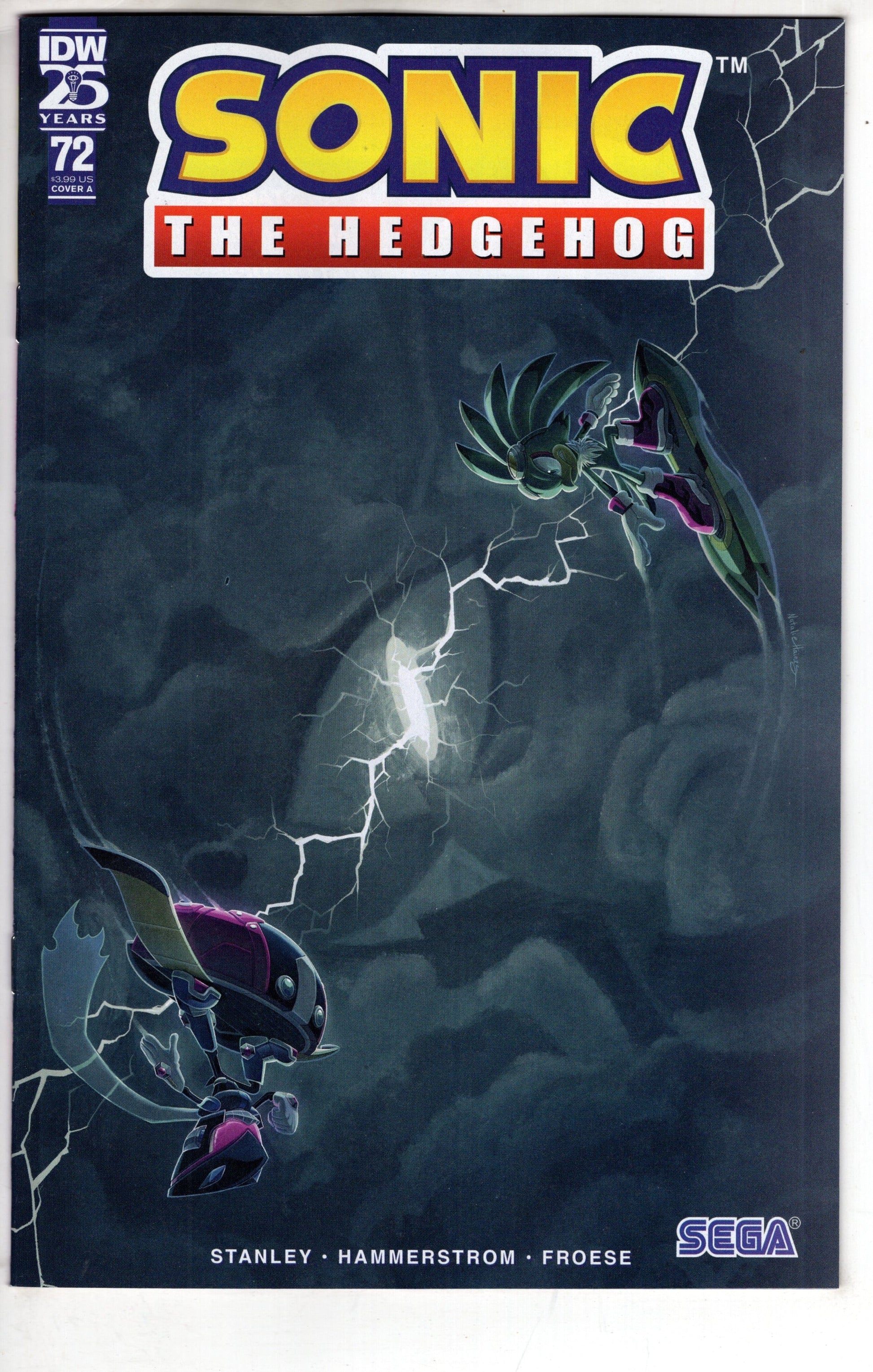 IDW PUBLISHING COMIC BOOK SONIC THE HEDGEHOG #72 CVR A HAINES