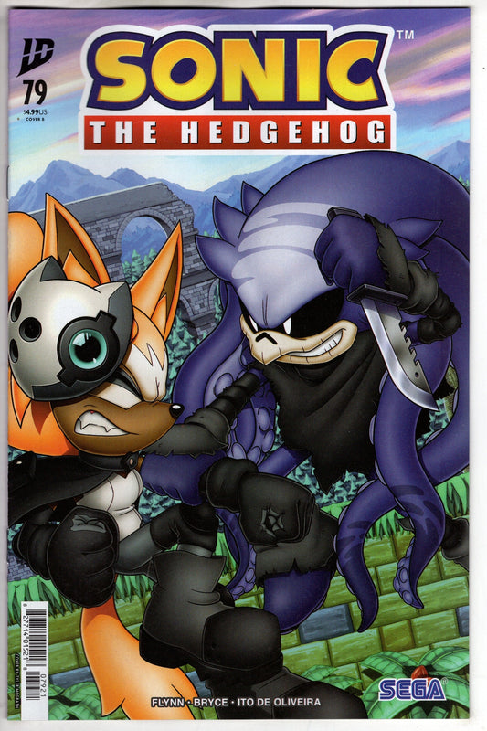 IDW Publishing COMIC BOOK Sonic the Hedgehog #79 Variant B (McGrath)