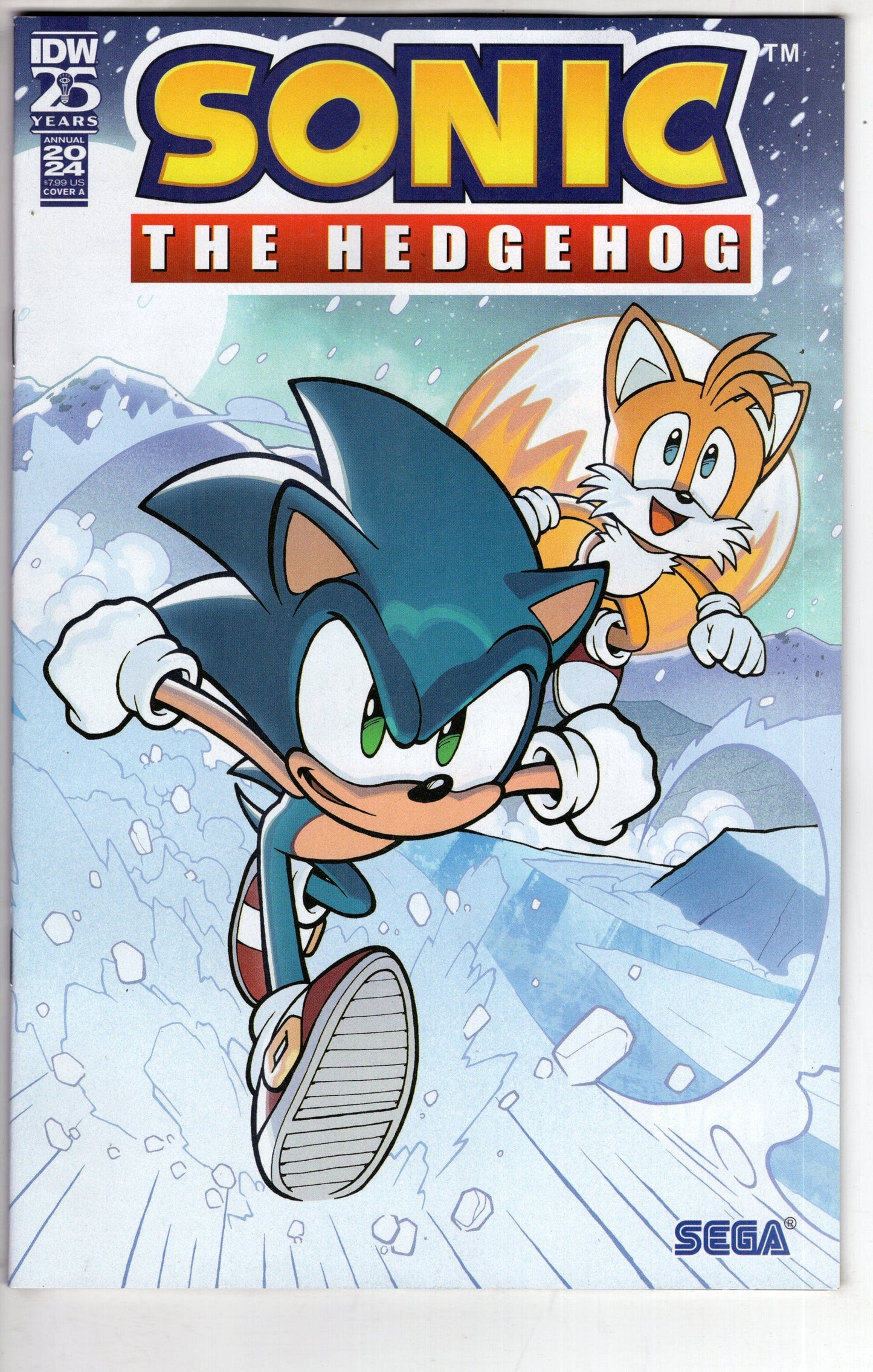 IDW PUBLISHING COMIC BOOK SONIC THE HEDGEHOG ANNUAL 2024 ONESHOT CVR A LAWRENCE