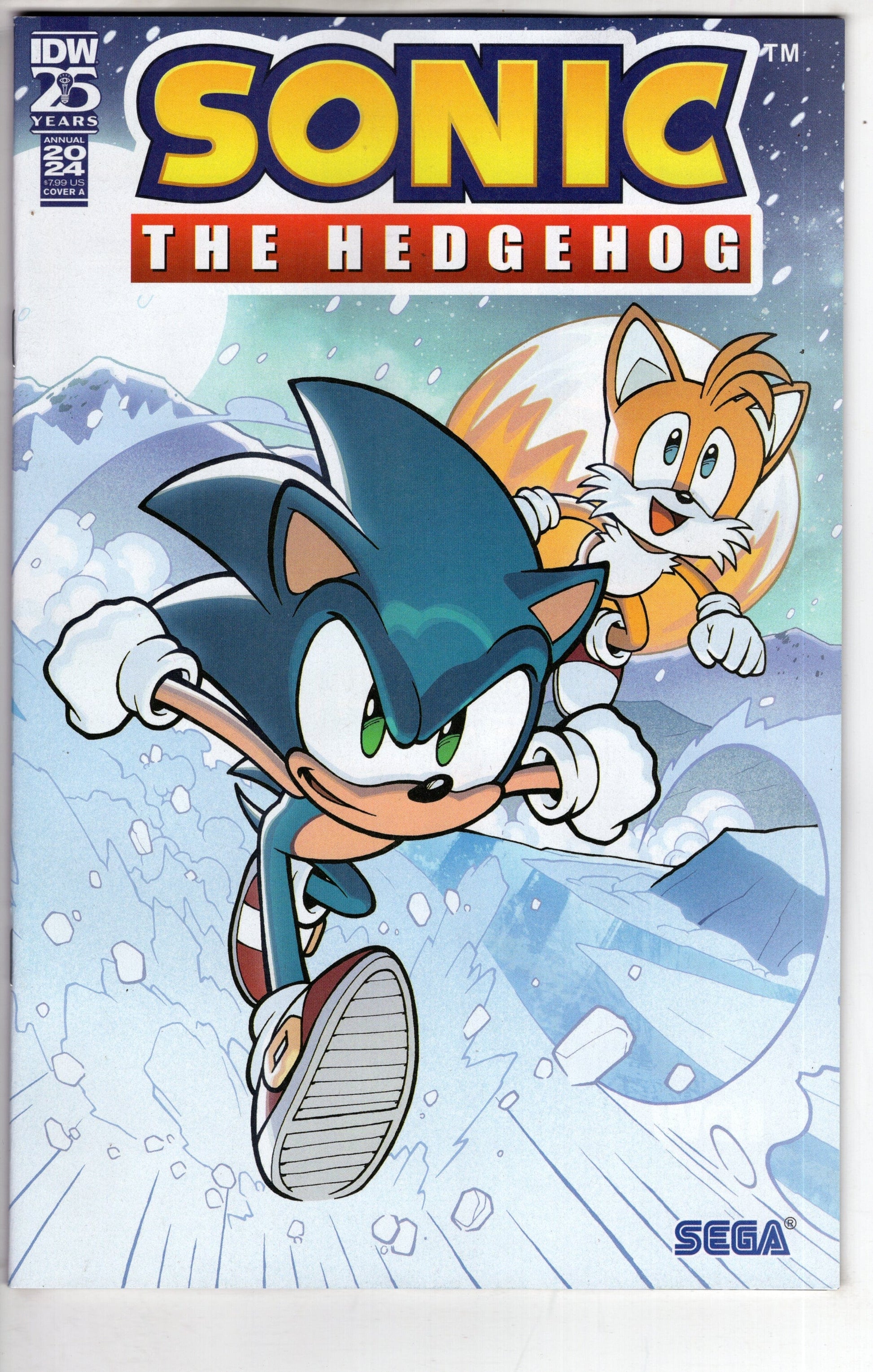IDW PUBLISHING COMIC BOOK SONIC THE HEDGEHOG ANNUAL 2024 ONESHOT CVR A LAWRENCE