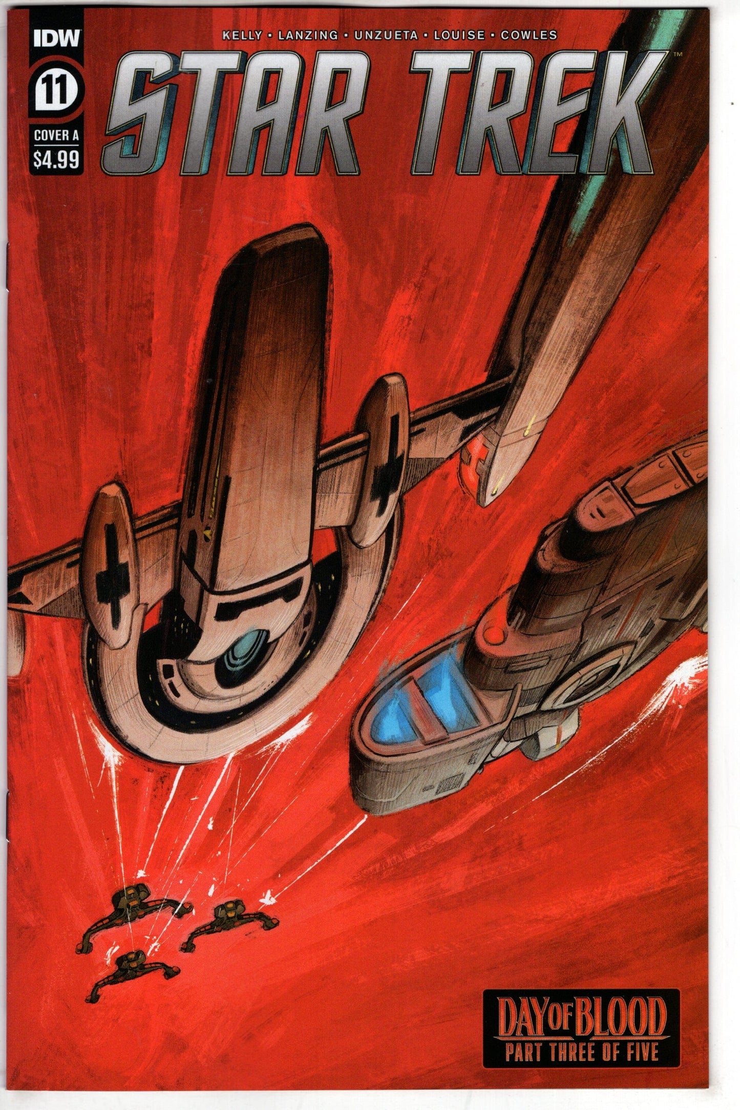 IDW PUBLISHING COMIC BOOK STAR TREK #11 CVR A WARD