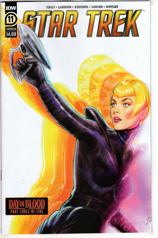 IDW PUBLISHING COMIC BOOK STAR TREK #11 CVR B VILCHEZ