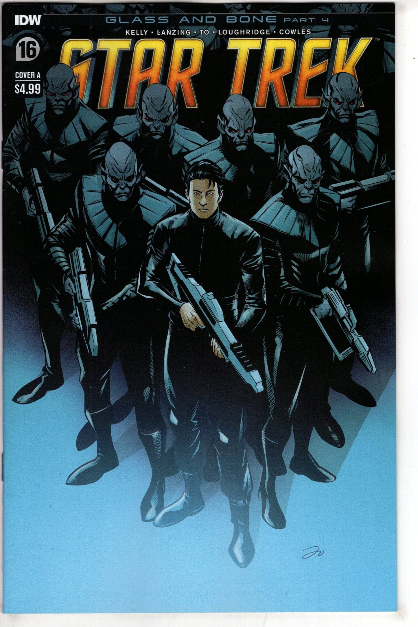 IDW PUBLISHING COMIC BOOK STAR TREK #16 CVR A TO