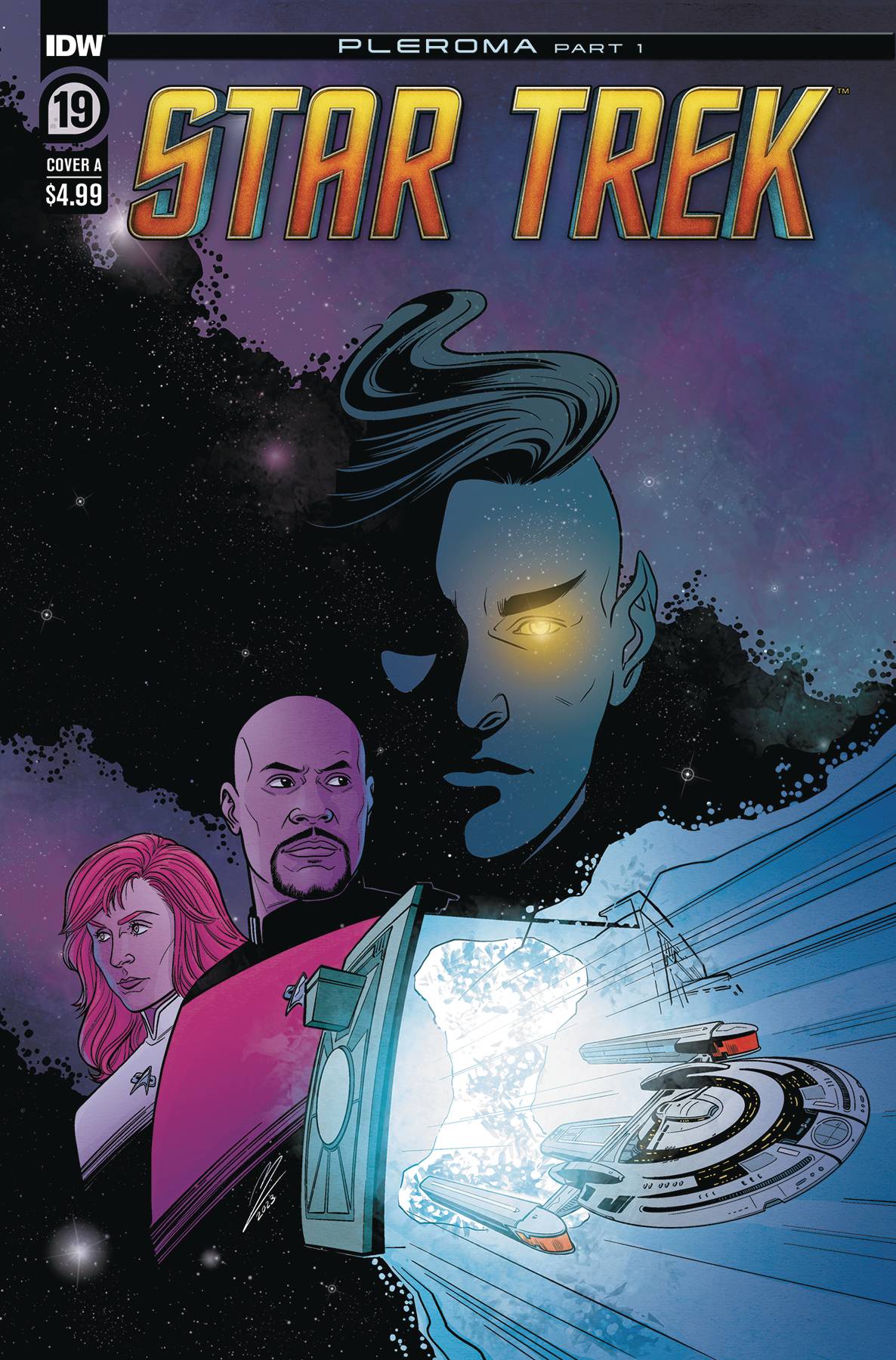 IDW PUBLISHING COMIC BOOK STAR TREK #19 CVR A LEVENS