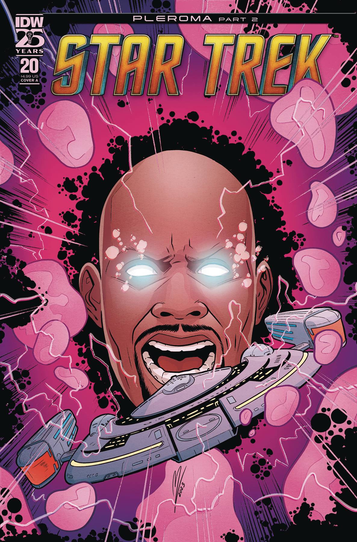 IDW PUBLISHING COMIC BOOK STAR TREK #20 CVR A LEVENS