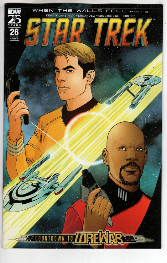 IDW PUBLISHING COMIC BOOK STAR TREK #26 CVR A ROSANAS