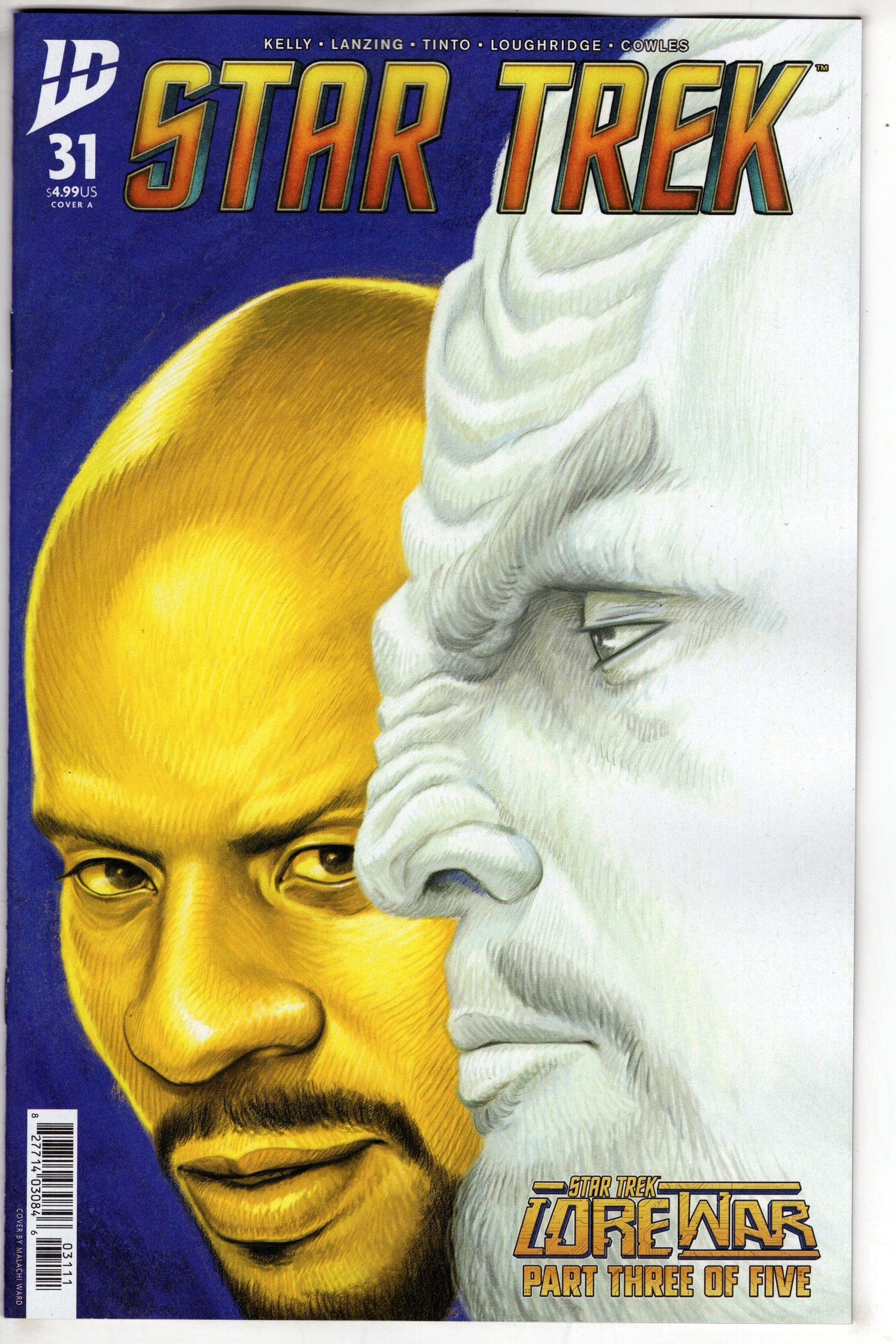 IDW Publishing COMIC BOOK Star Trek #31 Cover A (Ward)