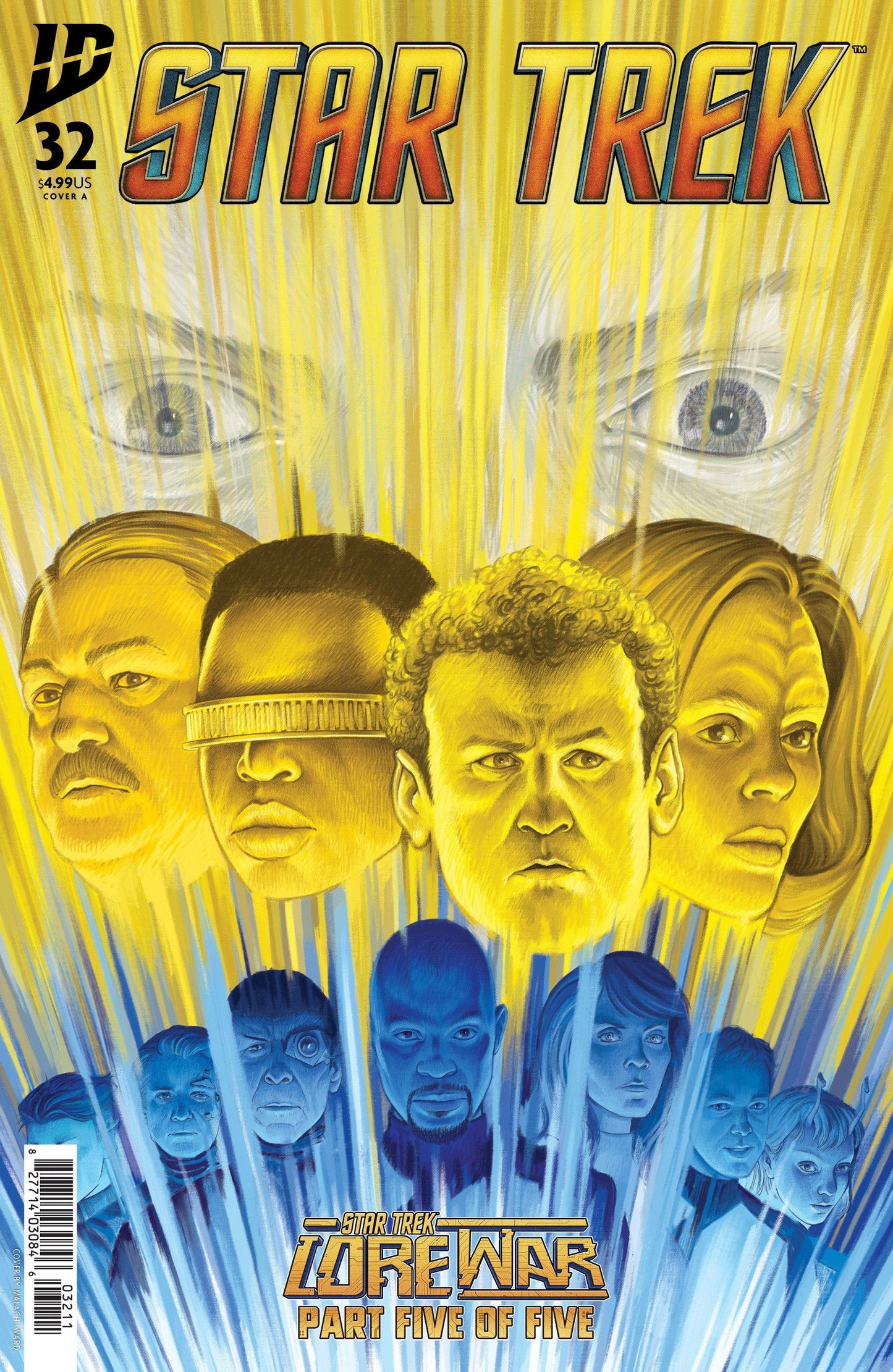 IDW Publishing COMIC BOOK Star Trek #32 Cover A (Ward)