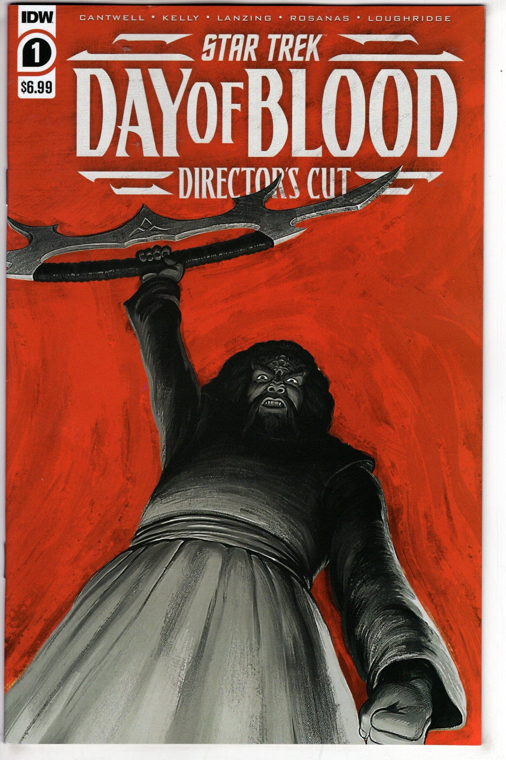 IDW PUBLISHING COMIC BOOK STAR TREK DAY OF BLOOD DIRECTORS CUT #1