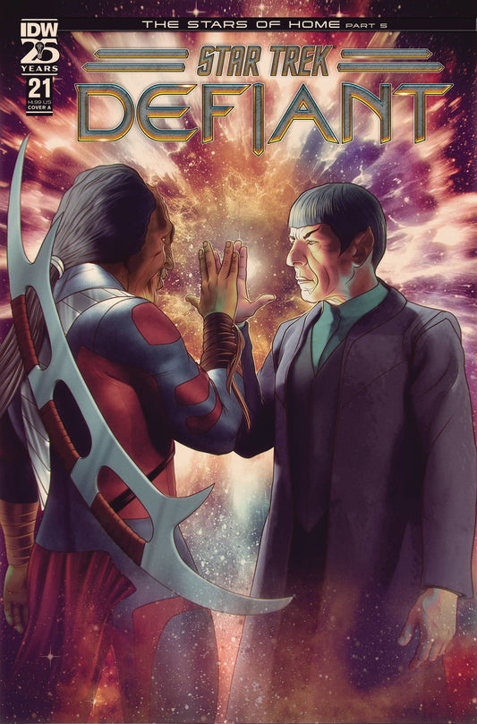 IDW PUBLISHING COMIC BOOK STAR TREK DEFIANT #21 CVR A UNZUETA