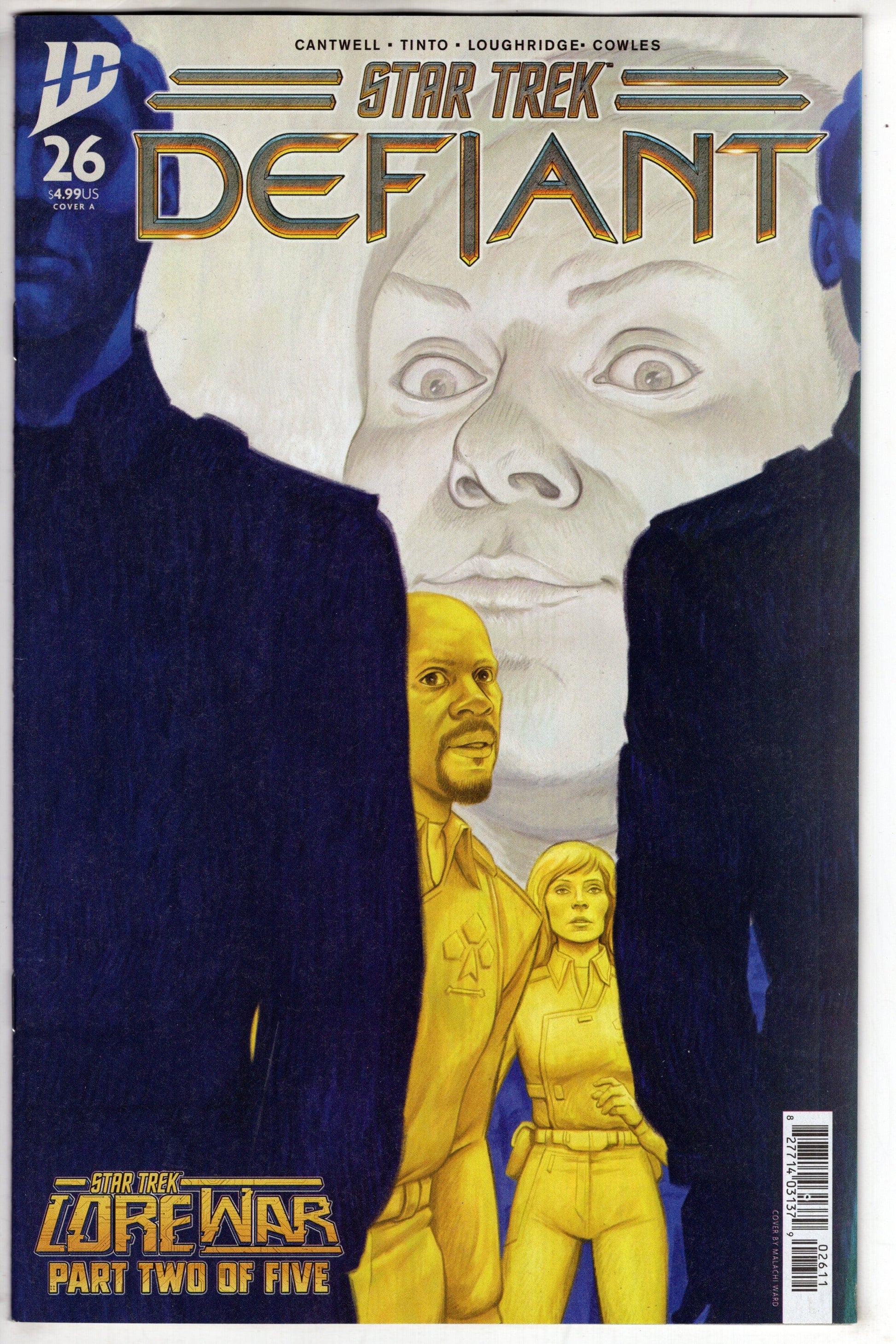 IDW Publishing COMIC BOOK Star Trek: Defiant #26 Cover A (Ward)