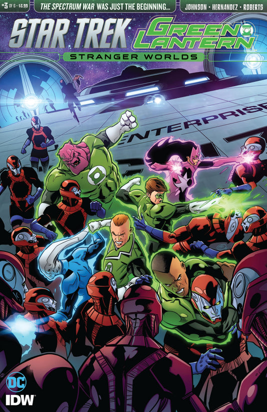 IDW Publishing COMIC BOOK Star Trek/Green Lantern #3 - CVR A (VF/NM)