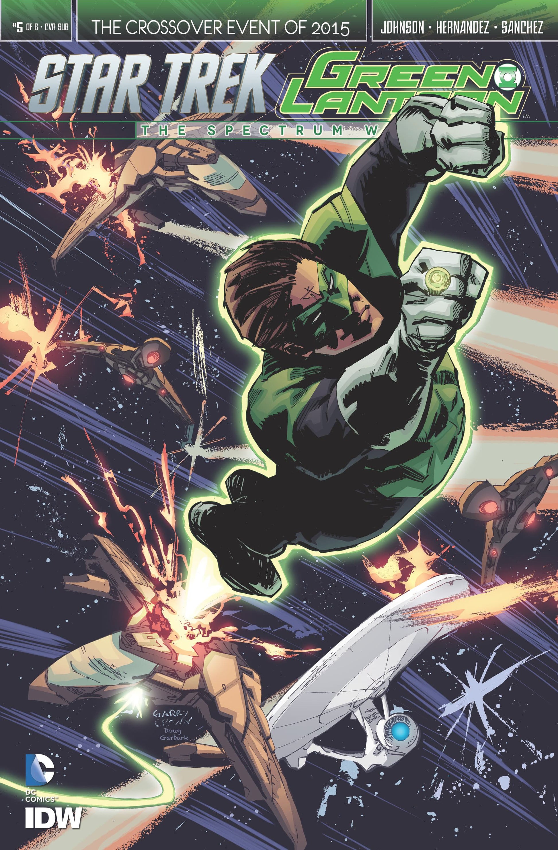 IDW Publishing COMIC BOOK Star Trek/Green Lantern #5 - CVR C (VF/NM)