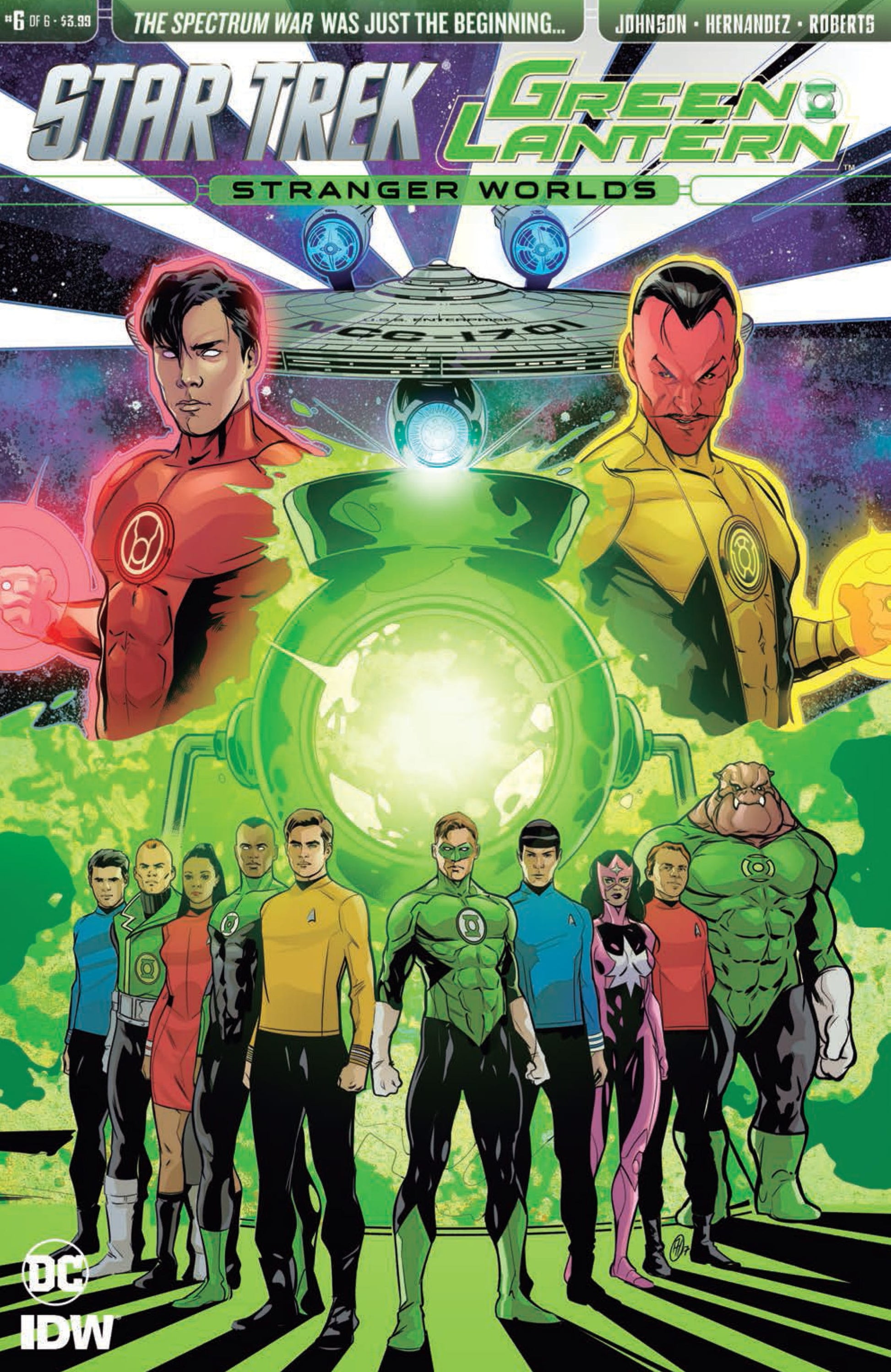 IDW Publishing COMIC BOOK Star Trek/Green Lantern #6 - CVR A (VF/NM)