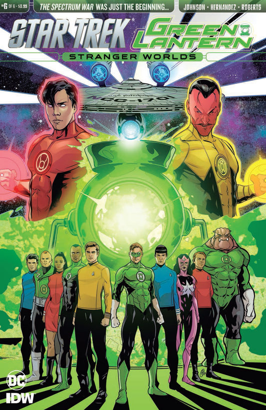 IDW Publishing COMIC BOOK Star Trek/Green Lantern #6 - CVR A (VF/NM)