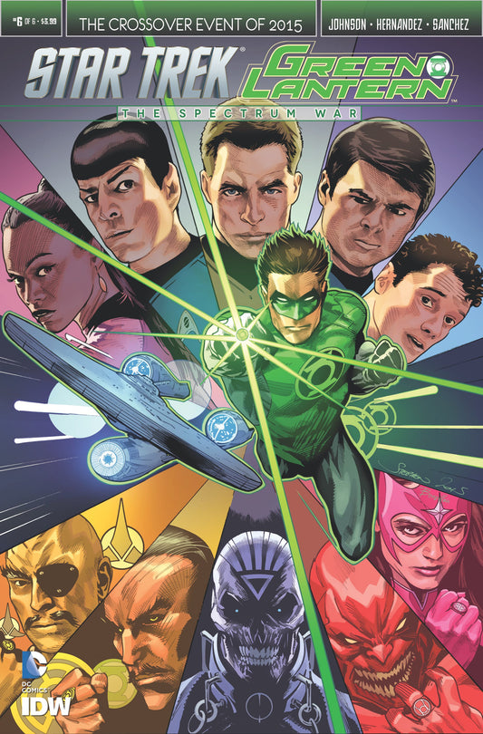 IDW Publishing COMIC BOOK Star Trek/Green Lantern #6 - CVR A (VF/NM)
