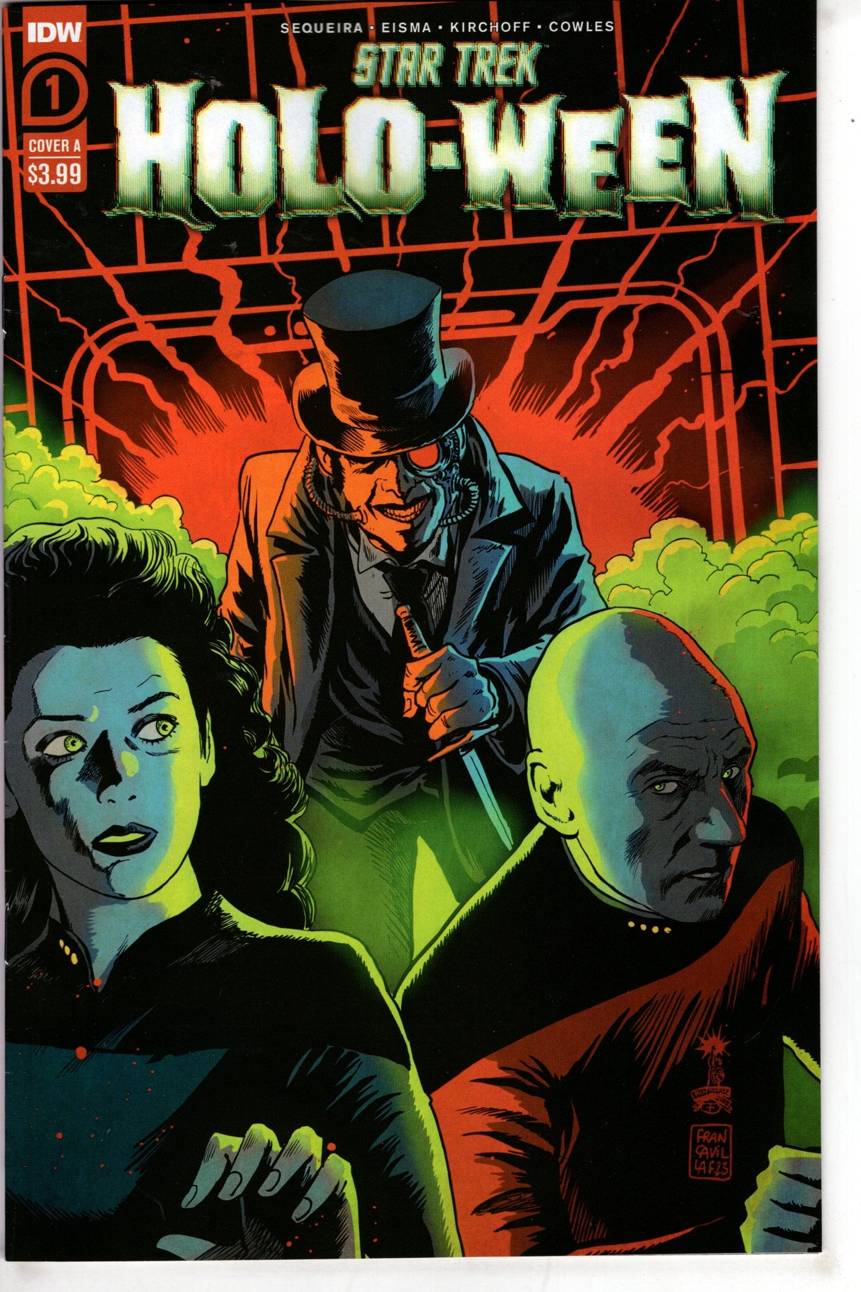 IDW PUBLISHING COMIC BOOK STAR TREK HOLOWEEN #1 CVR A FRANCAVILLA