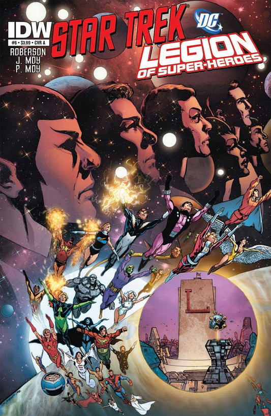 IDW Publishing COMIC BOOK Star Trek/Legion of Super-Heroes #6 - CVR A (VF/NM)