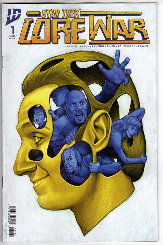 IDW Publishing COMIC BOOK Star Trek: Lore War #1 Cover A (Ward)
