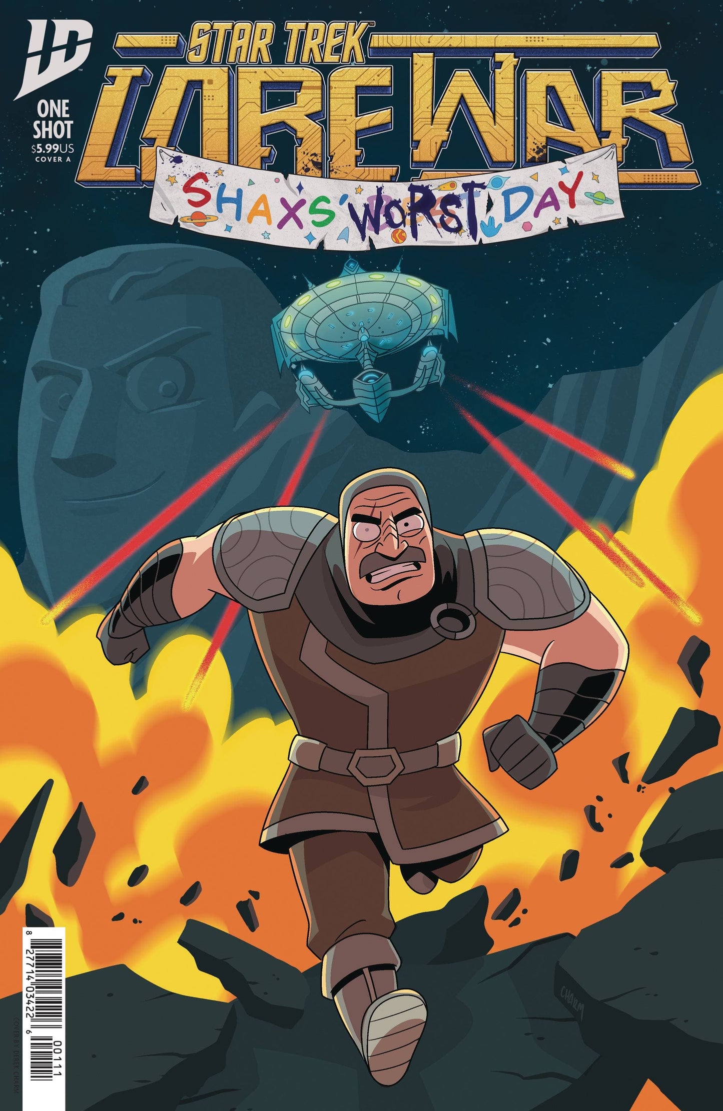 IDW Publishing COMIC BOOK Star Trek: Lore War—Shaxs' Worst Day Cover A (Charm)