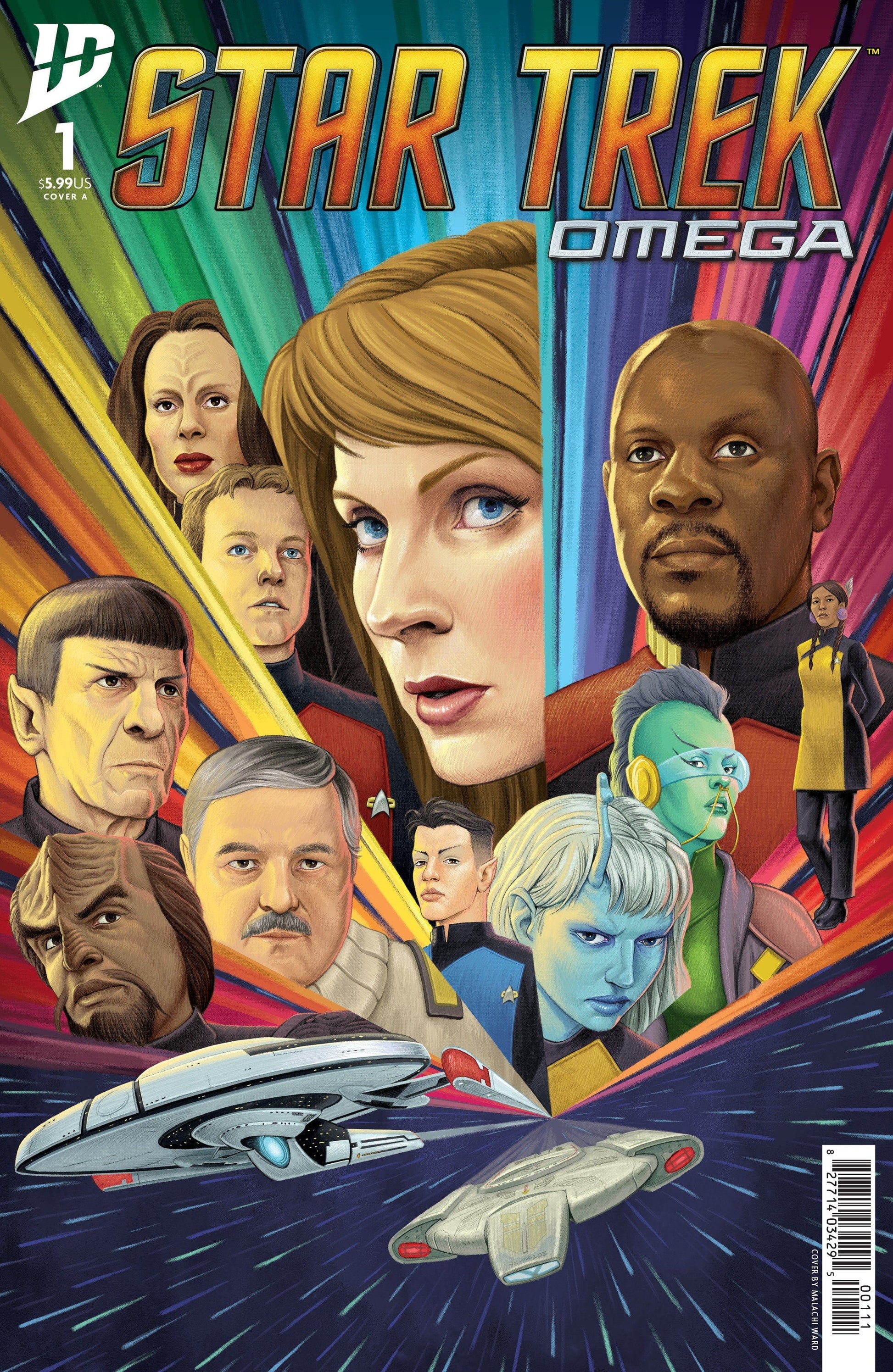 IDW Publishing COMIC BOOK Star Trek: Omega Cover A (Ward)