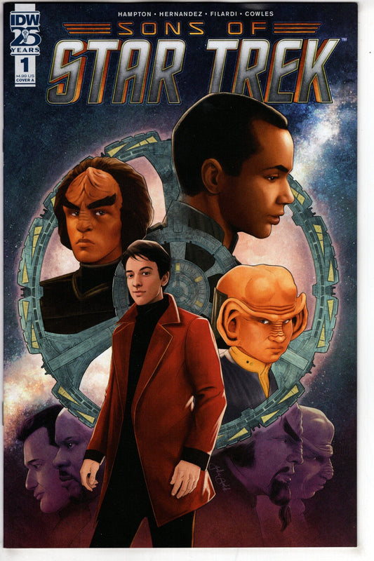 IDW PUBLISHING COMIC BOOK STAR TREK SONS OF STAR TREK #1 CVR A BARTOK