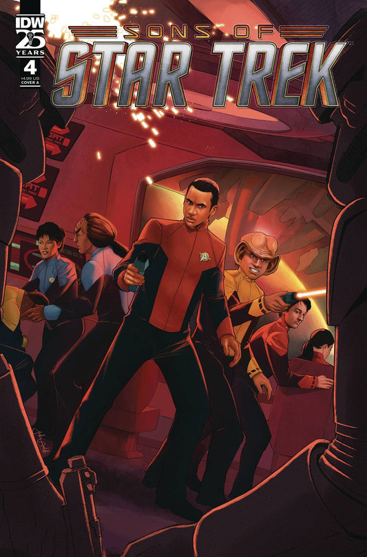 IDW PUBLISHING COMIC BOOK STAR TREK SONS OF STAR TREK #4 CVR A BARTOK