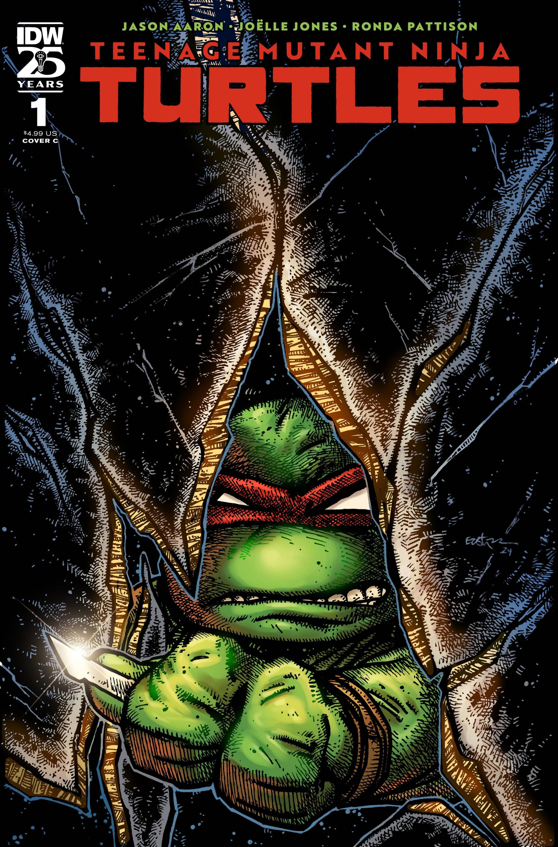 IDW PUBLISHING COMIC BOOK TEENAGE MUTANT NINJA TURTLES 2024 #1 CVR C EASTMAN