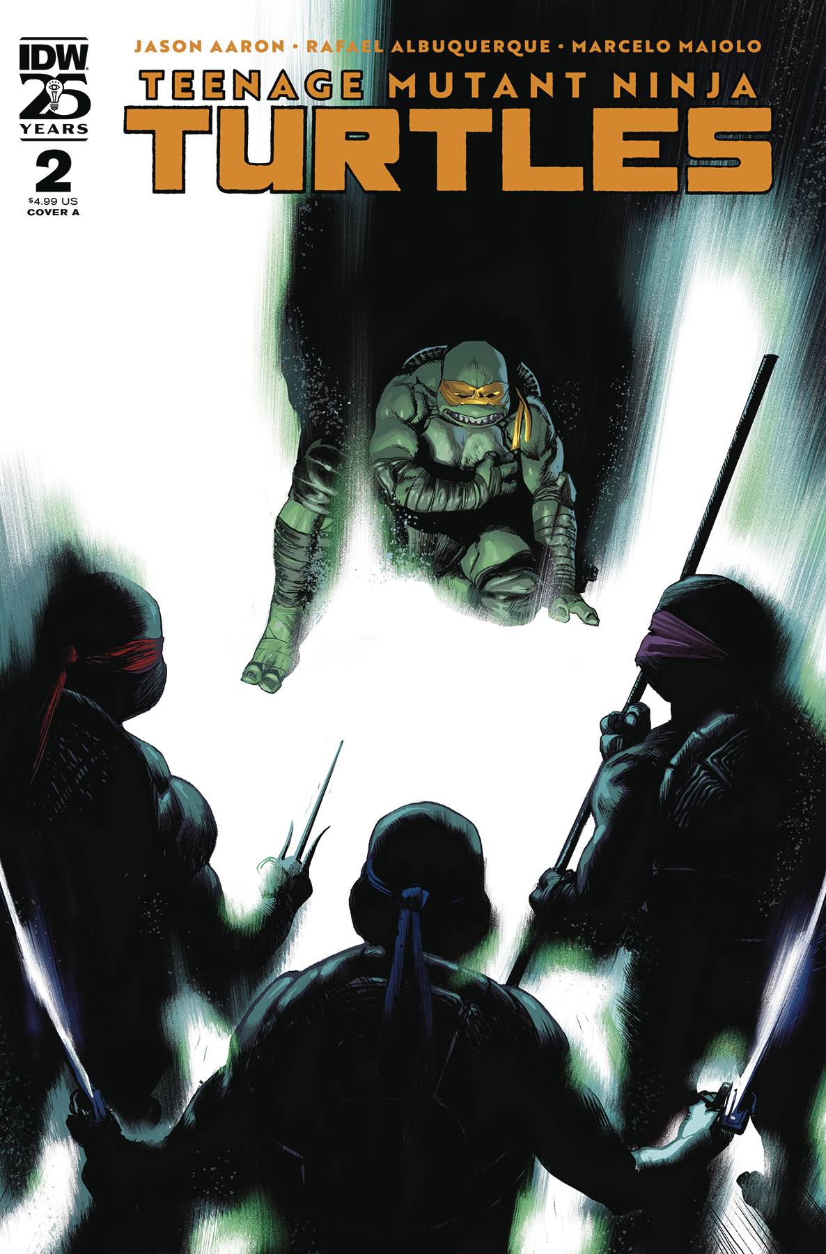 IDW PUBLISHING COMIC BOOK TEENAGE MUTANT NINJA TURTLES 2024 #2 CVR A ALBUQUERQUE