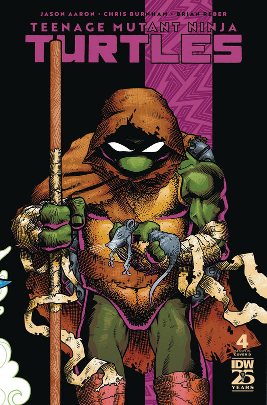 IDW PUBLISHING COMIC BOOK TEENAGE MUTANT NINJA TURTLES 2024 #4 CVR D GONZO