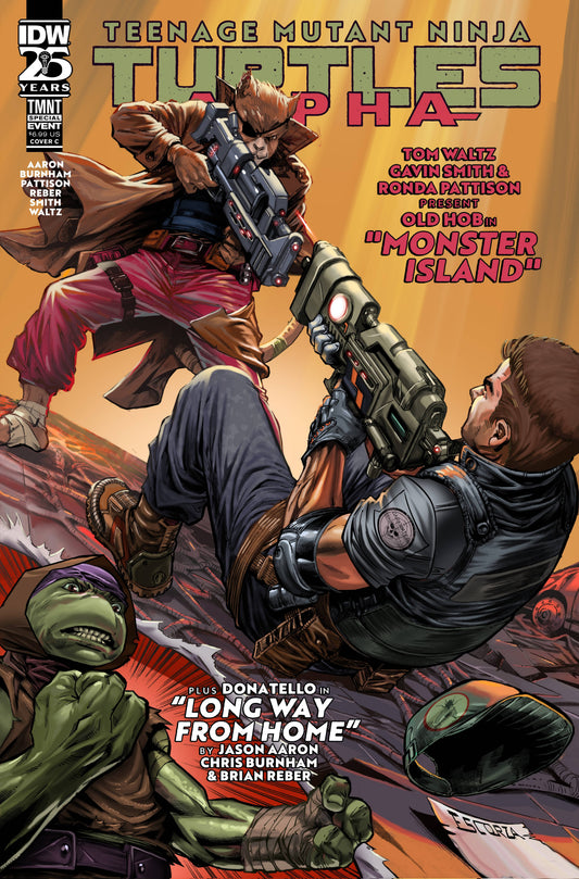 IDW PUBLISHING COMIC BOOK TEENAGE MUTANT NINJA TURTLES ALPHA #1 CVR C ESCORZA
