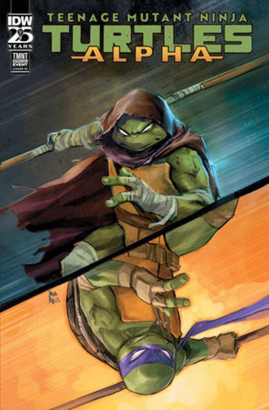IDW PUBLISHING COMIC BOOK Teenage Mutant Ninja Turtles Alpha #1 E