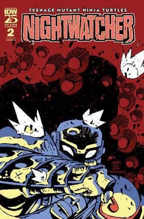 IDW PUBLISHING COMIC BOOK TEENAGE MUTANT NINJA TURTLES NIGHTWATCHER #2 CVR B LANKRY