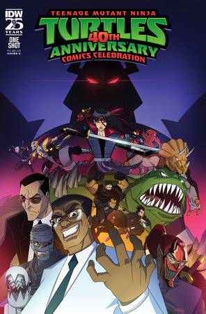 IDW PUBLISHING COMIC BOOK TMNT 40TH ANNIVERSARY CELEBRATION #1 CVR C LOPEZ