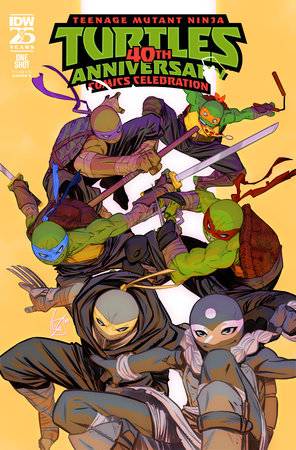 IDW PUBLISHING COMIC BOOK TMNT 40TH ANNIVERSARY CELEBRATION #1 CVR E FEDERICI
