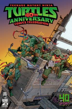 IDW PUBLISHING COMIC BOOK TMNT 40TH ANNIVERSARY CELEBRATION #1 CVR H 40TH ANN