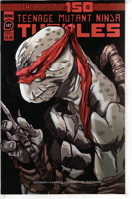 IDW PUBLISHING COMIC BOOK TMNT ONGOING #147 CVR A FEDERICI