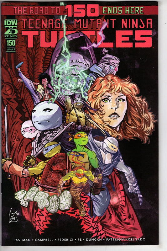 IDW PUBLISHING COMIC BOOK TMNT ONGOING #150 CVR A FEDERICI